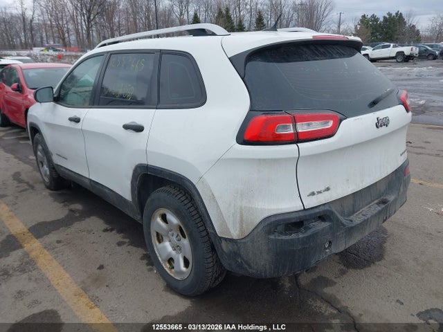 2015 Jeep Cherokee Sport მანქანა იყიდება აუქციონზე, vin: 1C4PJMAB4FW601033, აუქციონის ნომერი: 12553665