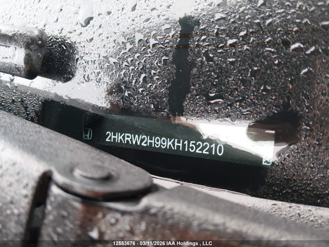 12553676 :رقم المزاد ، 2HKRW2H99KH152210 vin ، 2019 Honda Cr-v Touring مزاد بيع