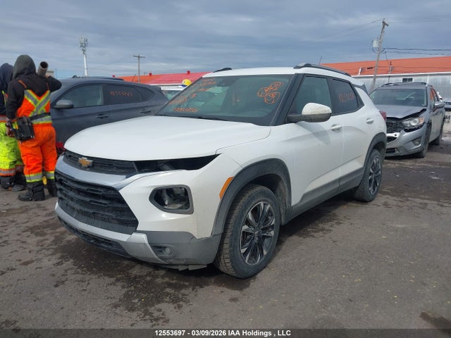 Продажа на аукционе авто 2022 Chevrolet Trailblazer Lt, vin: KL79MRSL2NB046686, номер лота: 12553697