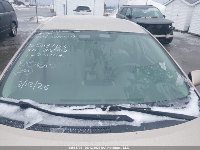 12553703 :رقم المزاد ، 2T1BU4EE9AC231107 vin ، 2010 Toyota Corolla Ce مزاد بيع