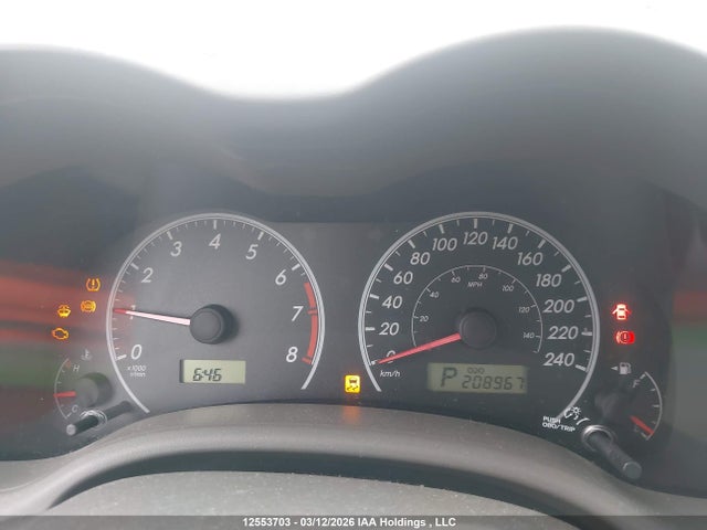 12553703 :رقم المزاد ، 2T1BU4EE9AC231107 vin ، 2010 Toyota Corolla Ce مزاد بيع