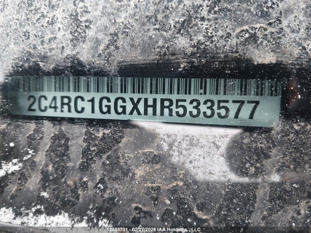 2C4RC1GGXHR533577 Chrysler Pacifica Limited