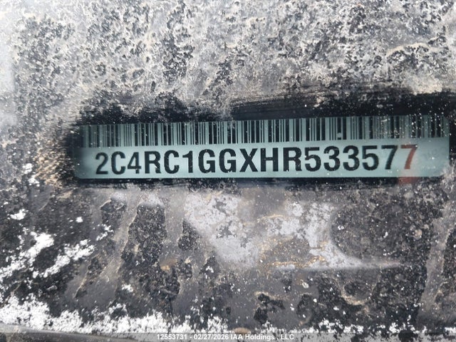 2C4RC1GGXHR533577 Chrysler Pacifica Limited