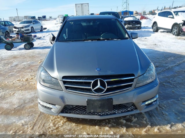 12553737 :رقم المزاد ، WDDGF8AB5EG220752 vin ، 2014 Mercedes-benz C 300 4matic مزاد بيع