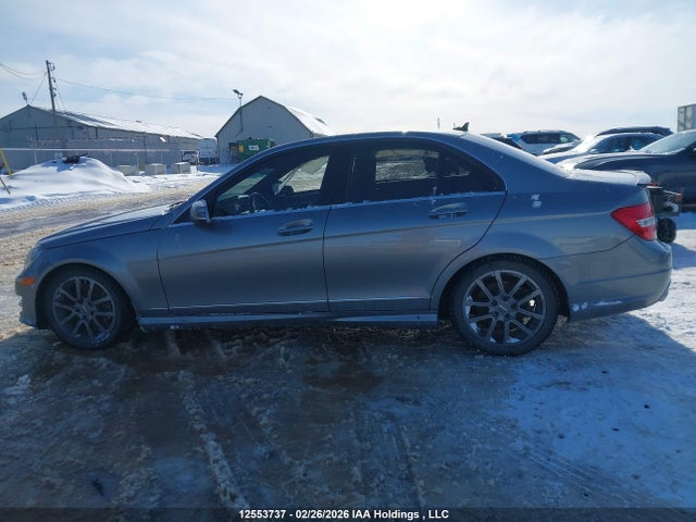 12553737 :رقم المزاد ، WDDGF8AB5EG220752 vin ، 2014 Mercedes-benz C 300 4matic مزاد بيع