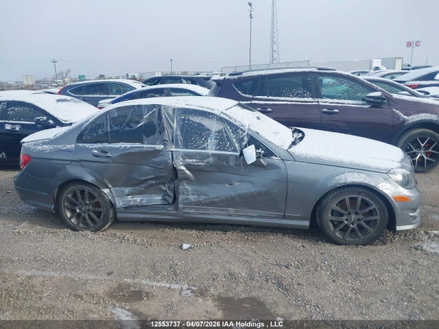 12553737 :رقم المزاد ، WDDGF8AB5EG220752 vin ، 2014 Mercedes-benz C 300 4matic مزاد بيع