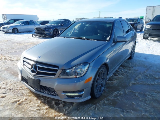 12553737 :رقم المزاد ، WDDGF8AB5EG220752 vin ، 2014 Mercedes-benz C 300 4matic مزاد بيع