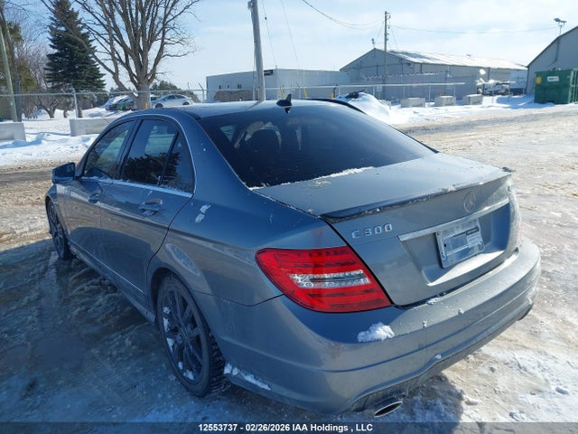 12553737 :رقم المزاد ، WDDGF8AB5EG220752 vin ، 2014 Mercedes-benz C 300 4matic مزاد بيع