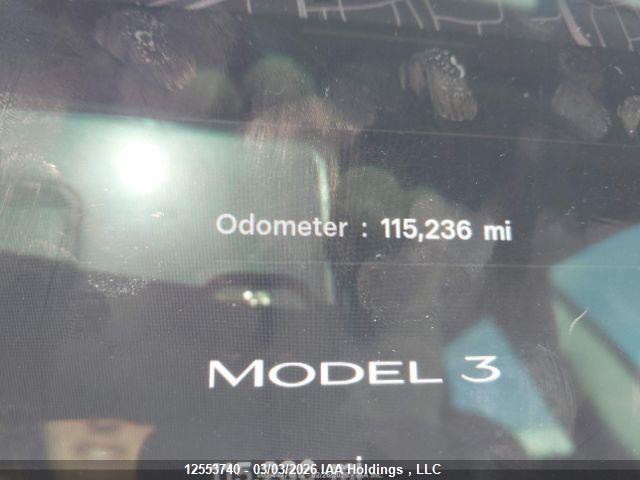 5YJ3E1EAXNF258380 Tesla MODEL 3