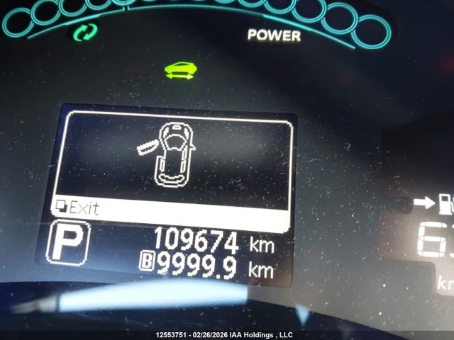 1N4BZ0CP4HC304553 Nissan Leaf S/sv/sl