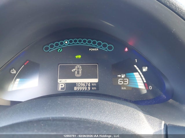 1N4BZ0CP4HC304553 Nissan Leaf S/sv/sl