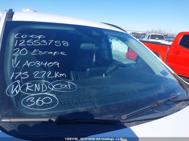 Aukcja sprzedaży 2020 Ford Escape Sel, vin: 1FMCU0H6XLUA03409, numer aukcji: 12553758
