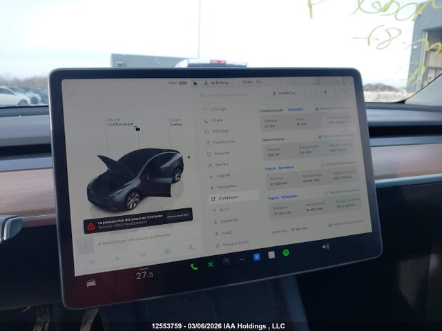 Aukcja sprzedaży 2022 Tesla Model Y, vin: 7SAYGDEF2NF562190, numer aukcji: 12553759