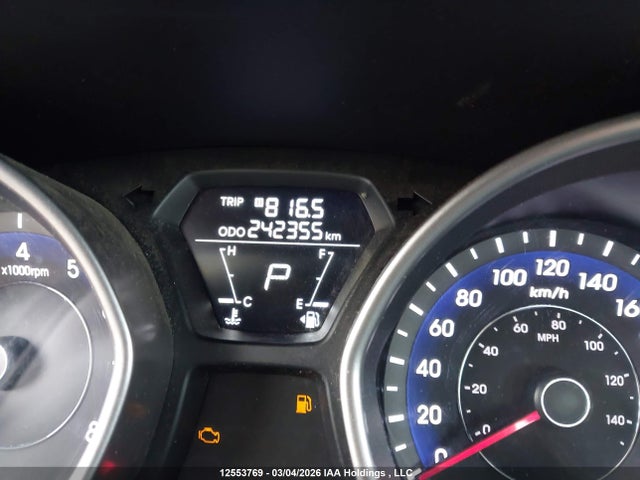 12553769 :رقم المزاد ، 5NPDH4AE0CH087630 vin ، 2012 Hyundai Elantra Gl مزاد بيع