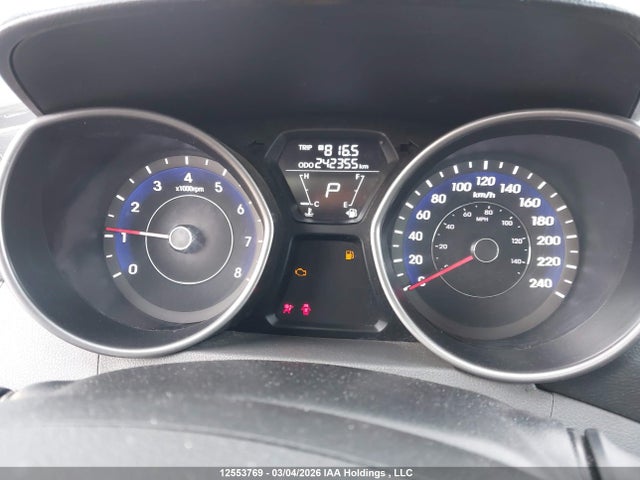 12553769 :رقم المزاد ، 5NPDH4AE0CH087630 vin ، 2012 Hyundai Elantra Gl مزاد بيع