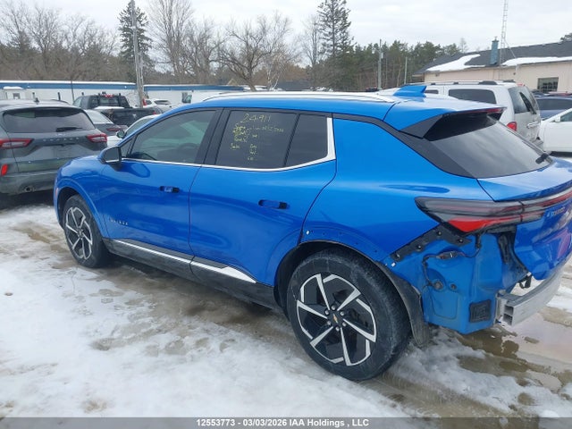 2024 Chevrolet Equinox Ev Lt მანქანა იყიდება აუქციონზე, vin: 3GN7DLRP6RS273705, აუქციონის ნომერი: 12553773