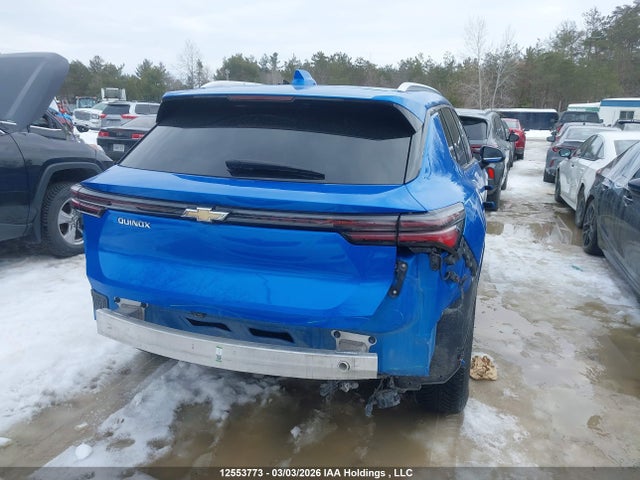 2024 Chevrolet Equinox Ev Lt მანქანა იყიდება აუქციონზე, vin: 3GN7DLRP6RS273705, აუქციონის ნომერი: 12553773