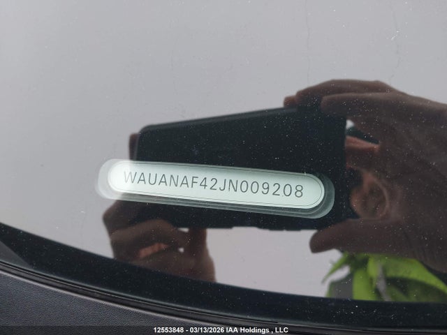 WAUANAF42JN009208 Audi A4 Komfort