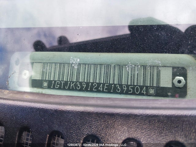 12553872 :رقم المزاد ، 1GTJK39124E139504 vin ، 2004 Gmc Sierra 3500 Sl/sle/slt مزاد بيع
