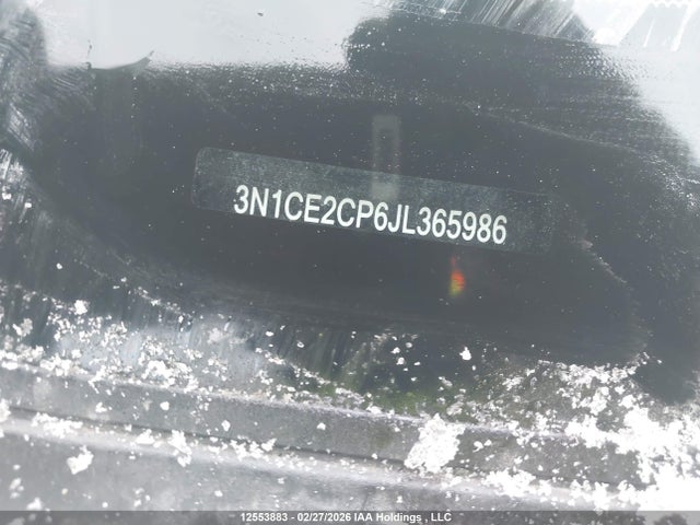 3N1CE2CP6JL365986 Nissan Versa Note S/sr/sv