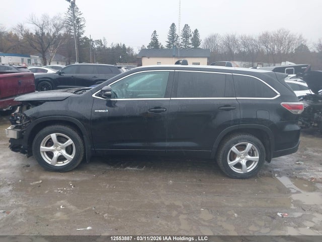 5TDJCRFH3GS015693 Toyota Highlander Hybrid Xle