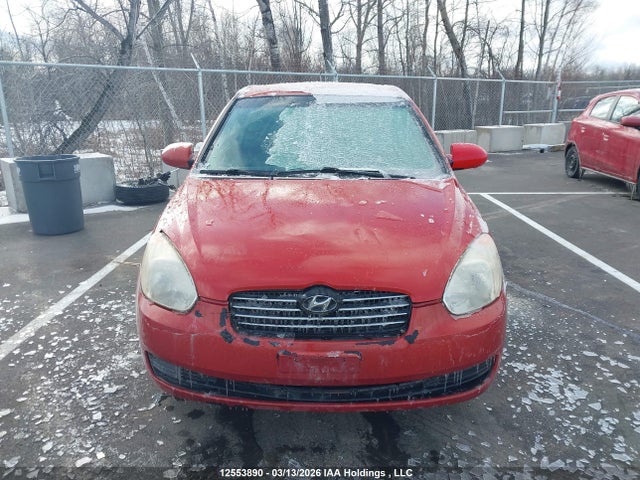 2009 Hyundai Accent Gl/gl Sport/l მანქანა იყიდება აუქციონზე, vin: KMHCN35CX9U107481, აუქციონის ნომერი: 12553890
