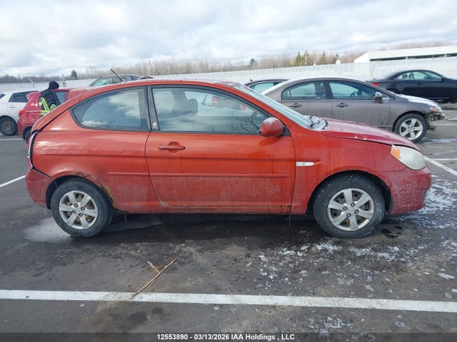 2009 Hyundai Accent Gl/gl Sport/l მანქანა იყიდება აუქციონზე, vin: KMHCN35CX9U107481, აუქციონის ნომერი: 12553890