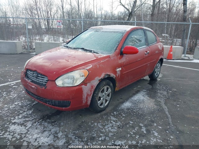 2009 Hyundai Accent Gl/gl Sport/l მანქანა იყიდება აუქციონზე, vin: KMHCN35CX9U107481, აუქციონის ნომერი: 12553890