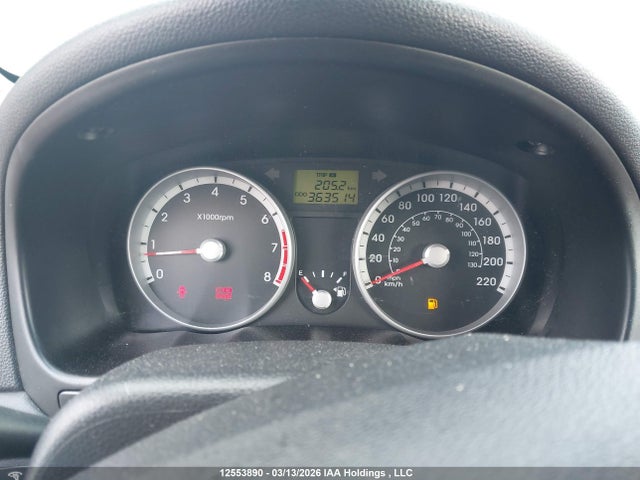 2009 Hyundai Accent Gl/gl Sport/l მანქანა იყიდება აუქციონზე, vin: KMHCN35CX9U107481, აუქციონის ნომერი: 12553890