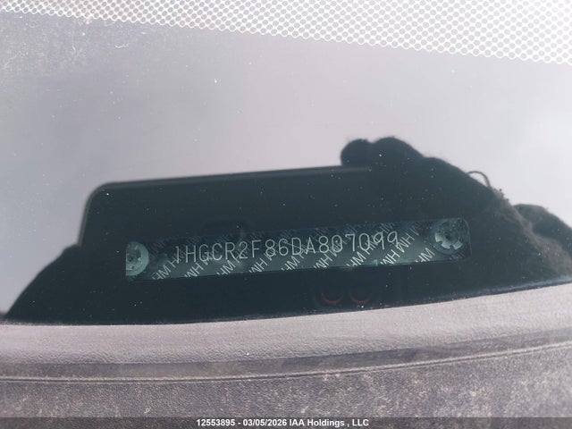 Aukcja sprzedaży 2013 Honda Accord Exl, vin: 1HGCR2F86DA807099, numer aukcji: 12553895
