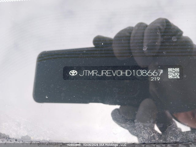 JTMRJREV0HD108667 Toyota Rav4 Hv Le/xle