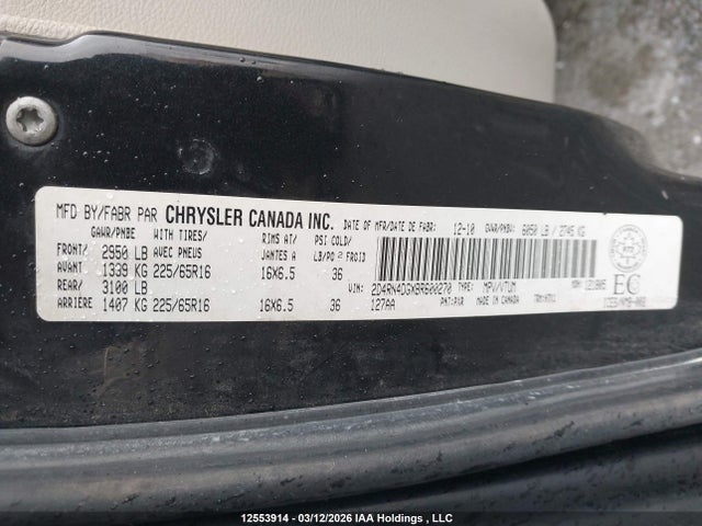 Aukcja sprzedaży 2011 Dodge Grand Caravan Express, vin: 2D4RN4DGXBR600270, numer aukcji: 12553914