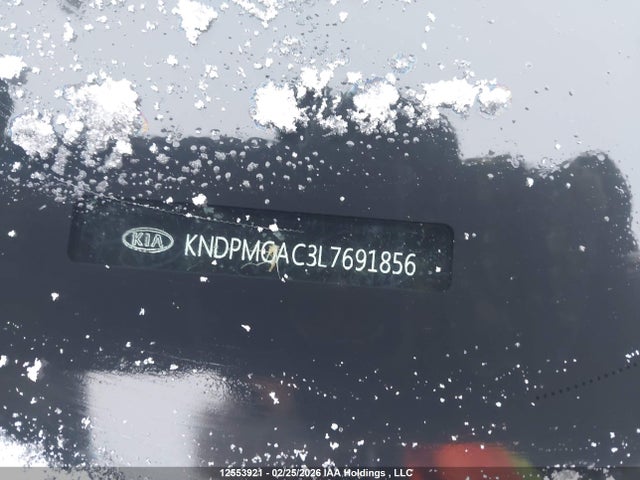 12553921 :رقم المزاد ، KNDPMCAC3L7691856 vin ، 2020 Kia Sportage Lx/lx Anniversary/lx S مزاد بيع