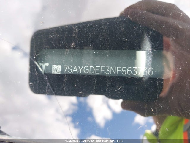 7SAYGDEF3NF563736 Tesla Model Y Performance