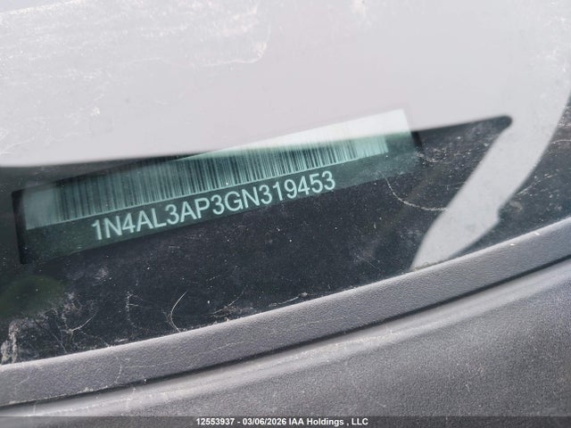 Продаж на аукціоні авто 2016 Nissan Altima, vin: 1N4AL3AP3GN319453, номер лоту: 12553937