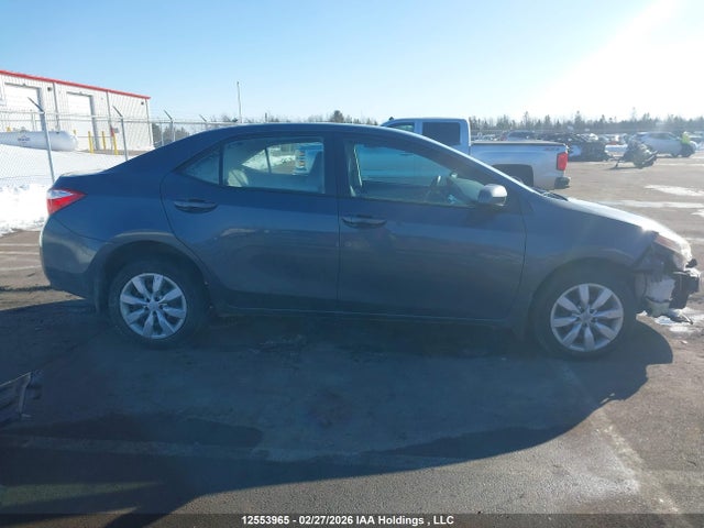 12553965 :رقم المزاد ، 2T1BURHE6FC289658 vin ، 2015 Toyota Corolla Le مزاد بيع