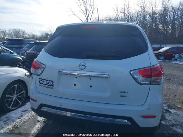 2016 Nissan Pathfinder Platinum/s/sl/sv მანქანა იყიდება აუქციონზე, vin: 5N1AR2MM7GC647986, აუქციონის ნომერი: 12553968