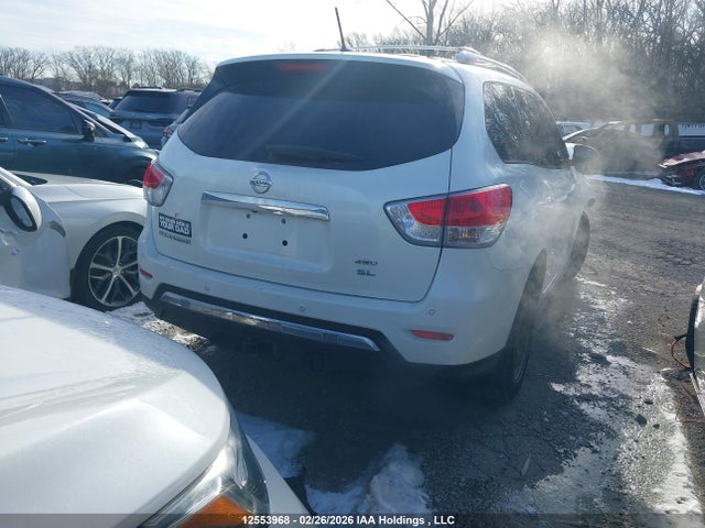 2016 Nissan Pathfinder Platinum/s/sl/sv მანქანა იყიდება აუქციონზე, vin: 5N1AR2MM7GC647986, აუქციონის ნომერი: 12553968