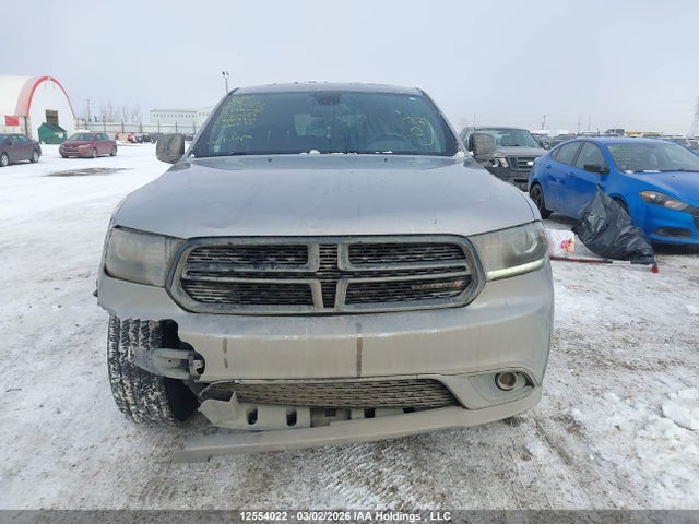12554022 :رقم المزاد ، 1C4RDJDG0GC403185 vin ، 2016 Dodge Durango Limited مزاد بيع