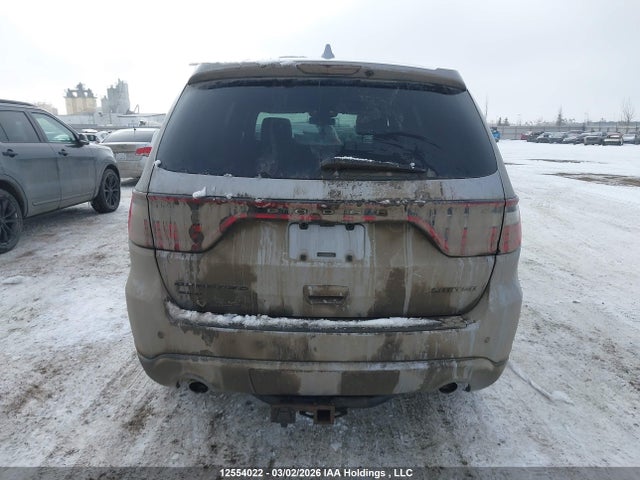 12554022 :رقم المزاد ، 1C4RDJDG0GC403185 vin ، 2016 Dodge Durango Limited مزاد بيع