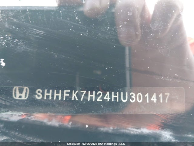 SHHFK7H24HU301417 Honda Civic Lx