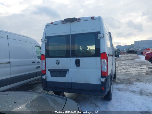 12554040 :رقم المزاد ، 3C6TRVCG8LE109897 vin ، 2020 Ram Promaster 2500 2500 High مزاد بيع