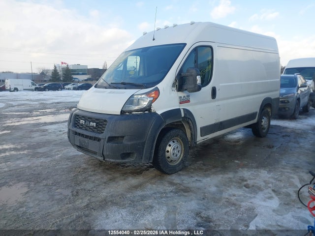 12554040 :رقم المزاد ، 3C6TRVCG8LE109897 vin ، 2020 Ram Promaster 2500 2500 High مزاد بيع