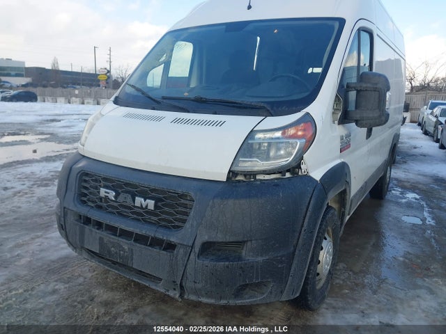 12554040 :رقم المزاد ، 3C6TRVCG8LE109897 vin ، 2020 Ram Promaster 2500 2500 High مزاد بيع