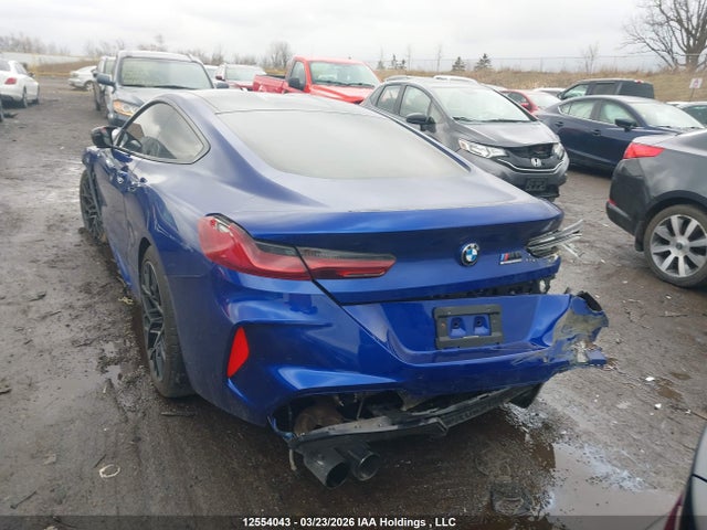 12554043 :رقم المزاد ، WBSAE0C0XNCH15290 vin ، 2022 Bmw M8 مزاد بيع