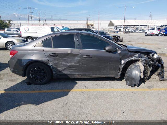 12554068 :رقم المزاد ، 1G1PF5S93B7176484 vin ، 2011 Chevrolet Cruze Lt مزاد بيع