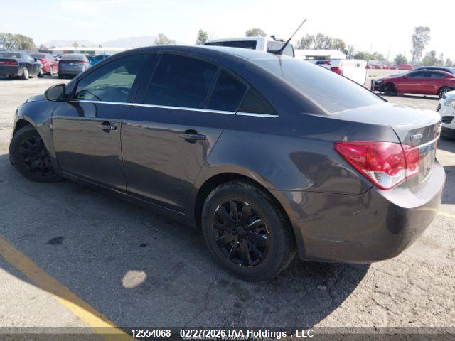 12554068 :رقم المزاد ، 1G1PF5S93B7176484 vin ، 2011 Chevrolet Cruze Lt مزاد بيع