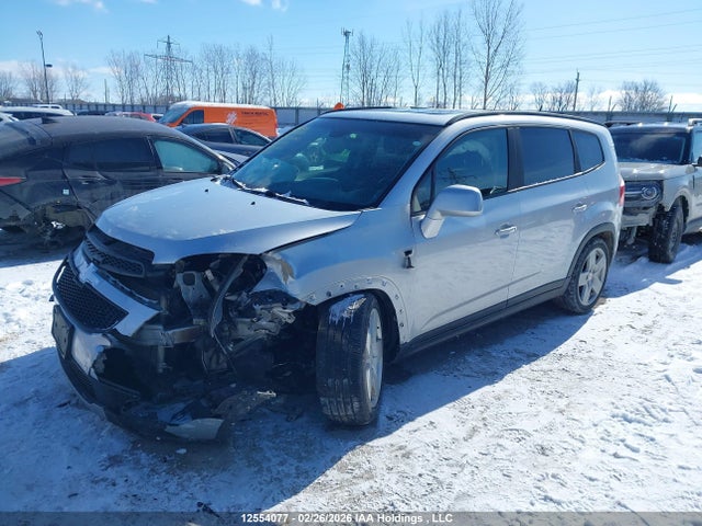 2012 Chevrolet Orlando Lt მანქანა იყიდება აუქციონზე, vin: KL77P2EM2CK562019, აუქციონის ნომერი: 12554077