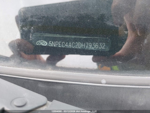 Aukcja sprzedaży 2013 Hyundai Sonata, vin: 5NPEC4AC2DH793632, numer aukcji: 12554088