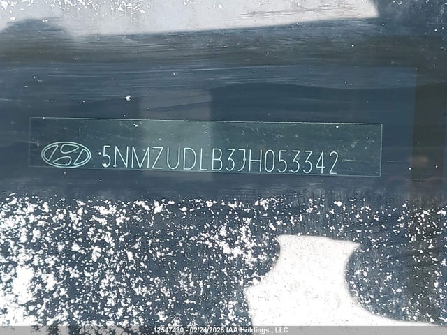 5NMZUDLB3JH053342 Hyundai Santa Fe Sport 2.4 Premium